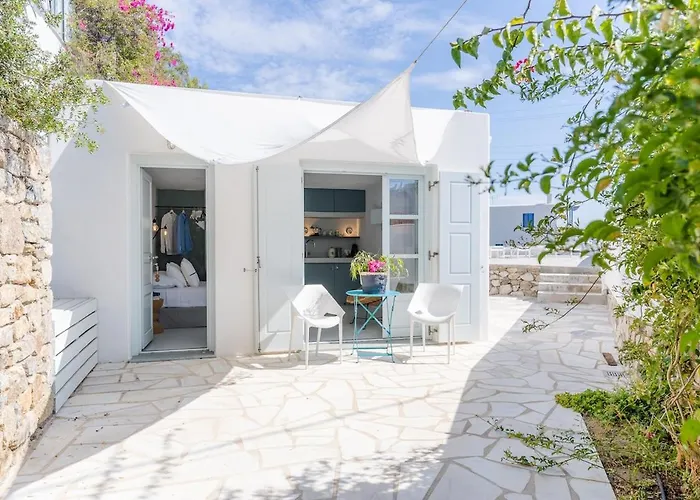 Tatil Evi Bougainvilla Mykonos Agios Ioannis Diakoftis